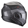 Kask motocyklowy SCORPION EXO-TECH EVO PRO COMMUTA BLACK/SILVER czarny srebrny