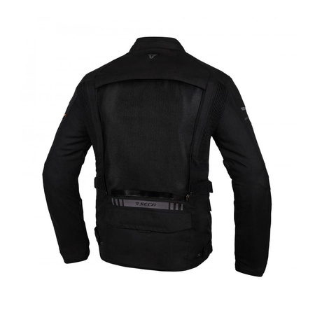 Kurtka motocyklowa SECA STRADA EVO BLACK czarny