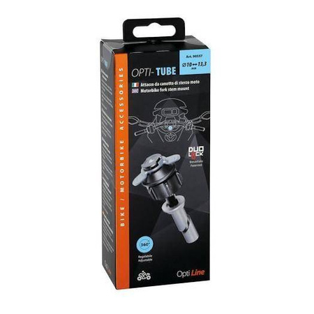 Mocowanie w sztycy widelca motocykla LAMPA Opti Tube - Ø 10-13,3 mm