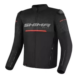 Kurtka motocyklowa tekstylna miejska Shima DRIFT czarny