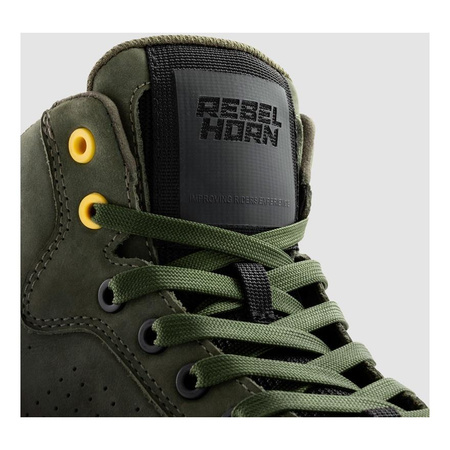 Buty motocyklowe miejskie/trampki Rebelhorn SPIKE oliwkowy