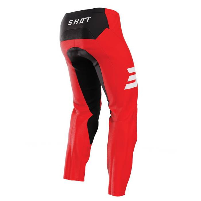 Spodnie motocyklowe SHOT Offroad Raw Escape Red