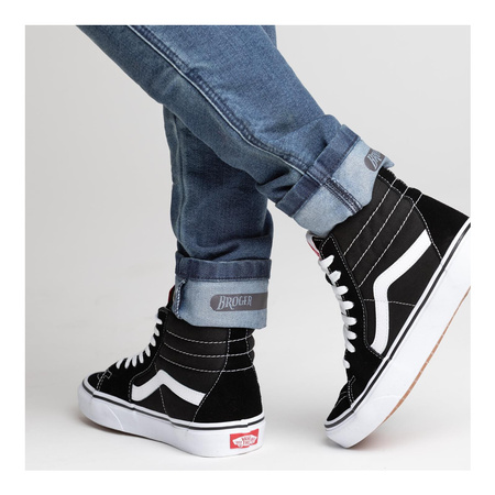 Spodnie jeans damskie BROGER OHIO WASHED BLUE niebieski