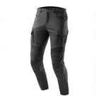 Jeansy motocyklowe OZONE FASTER TAPERED FIT czarne