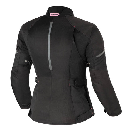 Damska kurtka motocyklowa tekstylna miejska Shima JET czarny