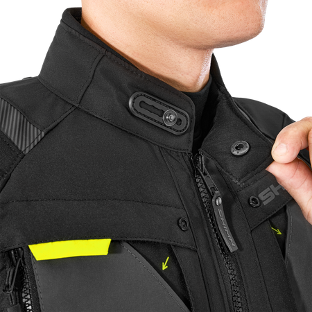 Kurtka motocyklowa tekstylna miejska Shima HERO 2.0 fluo