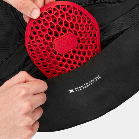 Kurtka motocyklowa tekstylna miejska/sportowa Shima SOLID 2.0 czarny/biały