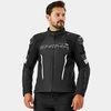 Kurtka motocyklowa tekstylna miejska/sportowa Shima SOLID 2.0 czarny/biały