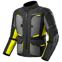 Kurtka motocyklowa tekstylna miejska Shima HERO 2.0 fluo