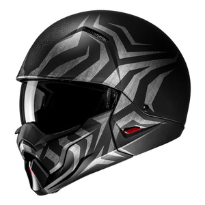 Kask motocyklowy otwarty HJC I20 Thorn czarny/srebrny