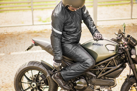 Spodnie motocyklowe tekstylne miejskie/turystyczne Shima JET szary
