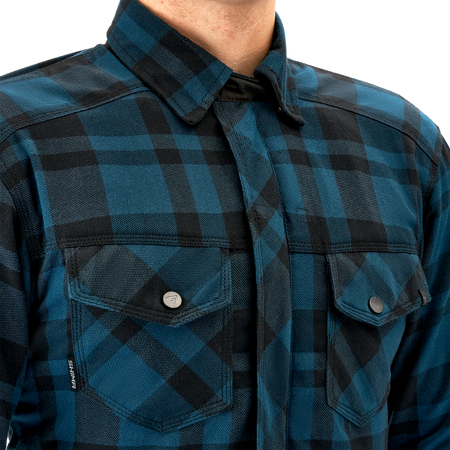 Koszula motocyklowa tekstylna miejska Shima RENEGADE 2 niebieski