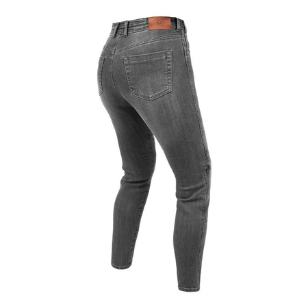 Jeansy motocyklowe damskie Rebelhorn CLASSIC III szary