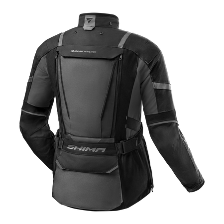 Damska kurtka motocyklowa tekstylna Shima HERO 2.0 czarny