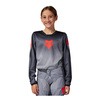 Bluza motocyklowa cross / mx dziecięca FOX JUNIOR 180 INTERFERE GREY/RED szary czerwony