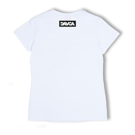 DAVCA T-shirt damski white RIP DAVCA T-shirt damski white RIP