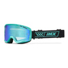 Gogle motocyklowe IMX Endurance Race - Szyba Iridium Green + Clear (2 szyby w zestawie)