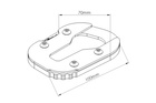 Poszerzenie stopki bocznej PUIG do BMW F900R / F900XR 20-24