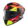 Kask motocyklowy integralny MT THUNDER 4 SV YAMANAKA 2024 czerwony żółty czarny