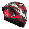 Kask motocyklowy MT BRAKER SV FURY BLACK/GREY/RED