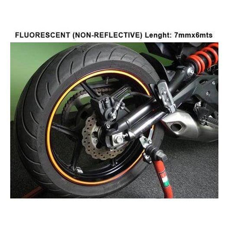 Reflective Sticker Strip Keiti Fluorescent Orange