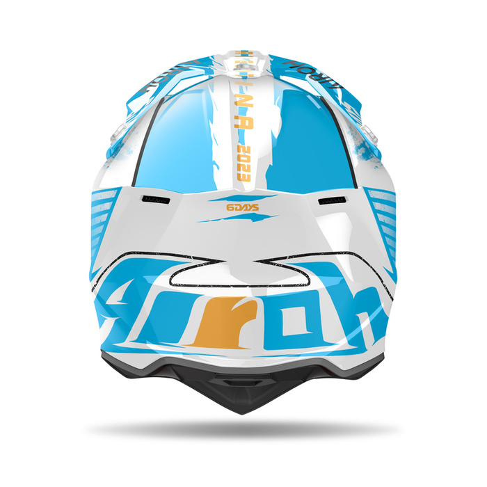 Kask motocyklowy AIROH Wraaap Six Days Argentina 2023