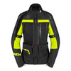 Kurtka motocyklowa tekstylna damska SPIDI 4 SEASON V3 LADY YELLOW FLUO czarny żółty fluo