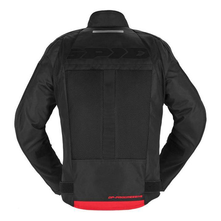 Kurtka motocyklowa SPIDI PROGRESSIVE NET H2OUT BLACK czarny