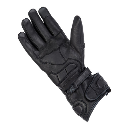 Damskie rękawice motocyklowe miejskie/turystyczne Rebelhorn HIKE II czarny