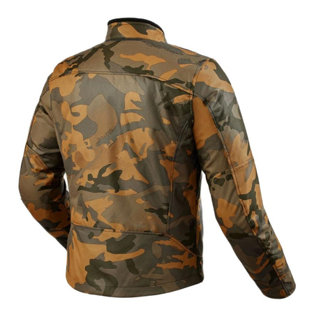 Kurtka motocyklowa tekstylna REVIT SHADE H2O CAMO BREEN brązowy