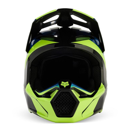 Kask cross offroad motocyklowy FOX V1 Streak Helmet biały