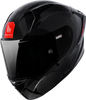 Kask motocyklowy MT KRE+ S SOLID GLOSS CARBON/BLACK czarny