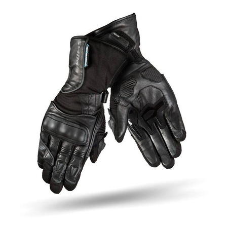 Damskie rękawice motocyklowe turystyczne Shima GT-1 WP czarny