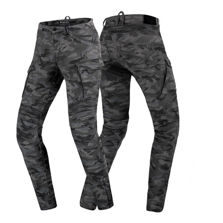 Damskie jeansy motocyklowe Shima GIRO 2.0 camo
