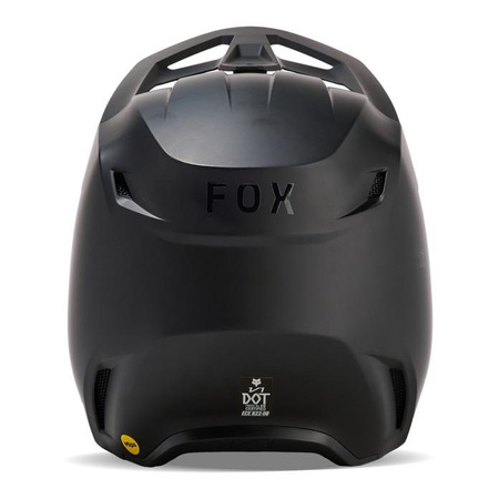 Kask cross offroad motocyklowy FOX V1 Solid Helmet matowy czarny
