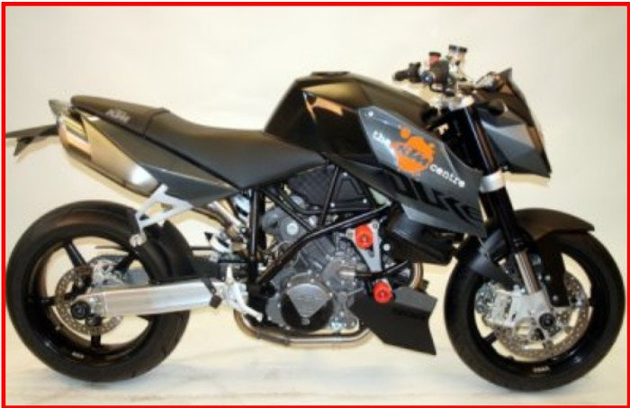 Crash Pady (Lower) R&G do KTM 990/990R Super Duke 990SM 08- & 950 Supermoto