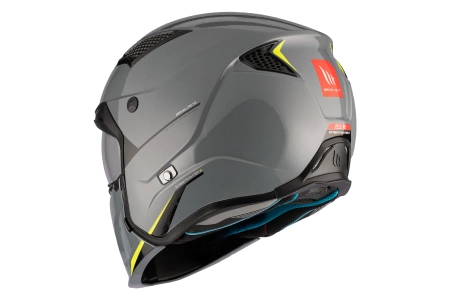 Kask motocyklowy MT STREETFIGHTER SV S SOLID GLOSS GREY