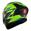 Kask motocyklowy MT STINGER 2 ZIVZE MATT BLACK/FLUO czarny żółty fluo niebieski