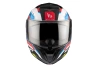 Kask motocyklowy MT ATOM 2 SV BAST WHITE/BLUE/RED biały niebieski czerwony czarny