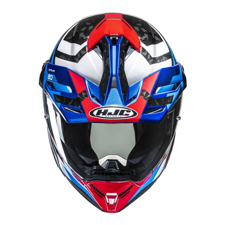 Kask motocyklowy HJC RPHA 60 Dakar niebieski/biały