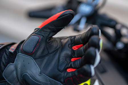 Rękawice motocyklowe Shima ST-3 fluo