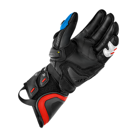 Rękawice motocyklowe SHIMA RS-3 BLUE czarny niebieski