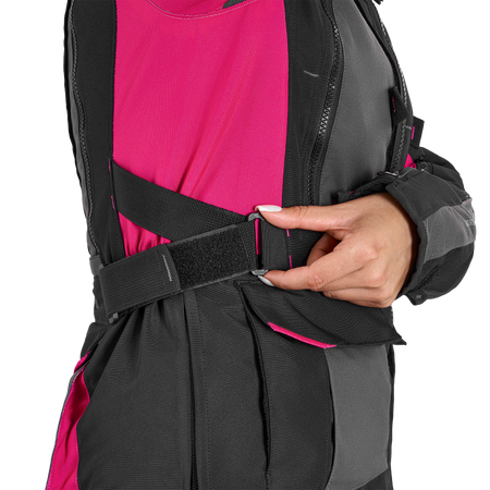 Damska kurtka motocyklowa tekstylna Shima HERO 2.0 różowy