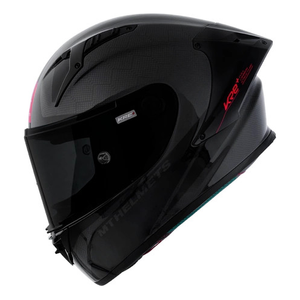 Kask motocyklowy MT KRE+ S SOLID GLOSS CARBON/BLACK czarny