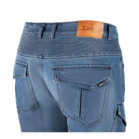 Spodnie jeans SECA SQUADRON BLUE niebieski