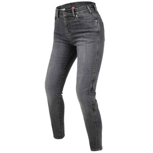 Jeansy motocyklowe damskie Rebelhorn CLASSIC III slim fit szary