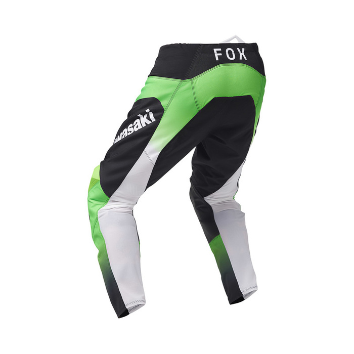 Spodnie motocyklowe FOX 180 Kawasaki Fluorescent Green