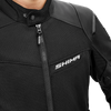 Kurtka motocyklowa tekstylna Shima RUSH 2.0 VENT czarny