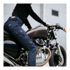 Spodnie jeans damskie BROGER OHIO RAW NAVY granatowy