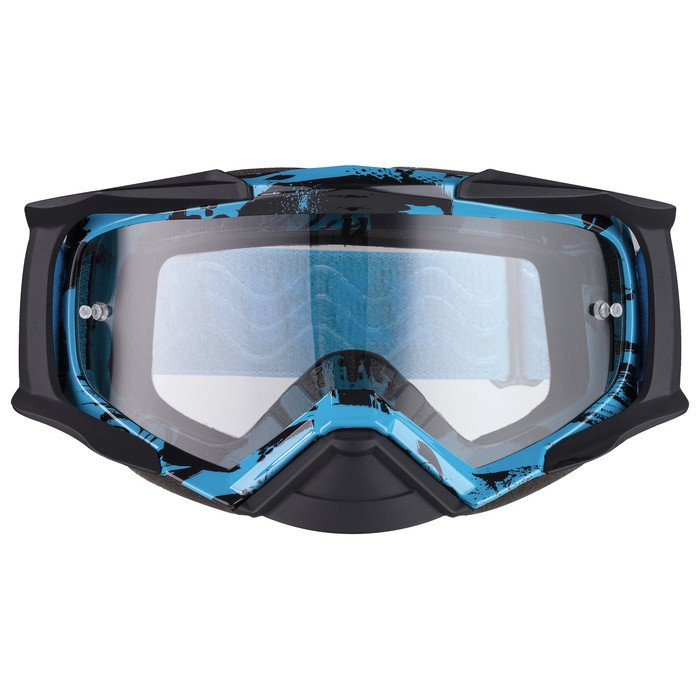 Gogle IMX Dust Graphic blue/black matt - szyba dark smoke + clear (2 szyby w zestawie)